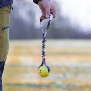 Tuff Ball Tug in hand