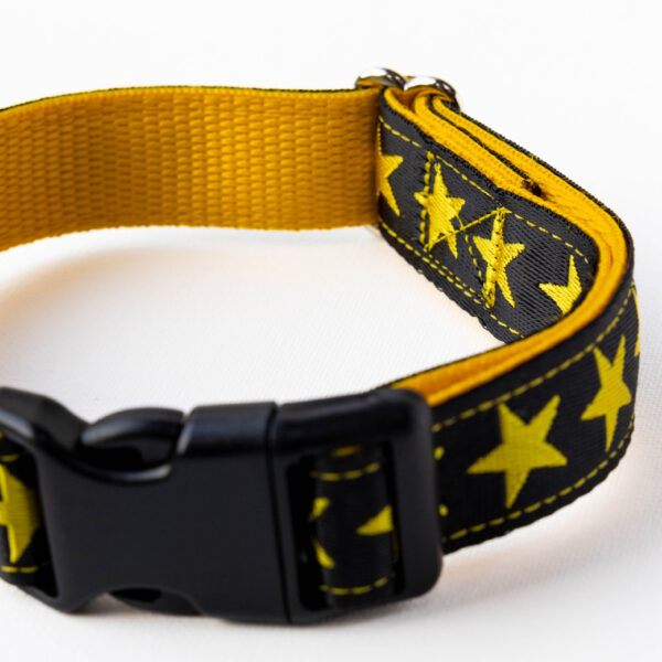 Yellow Stars puppy Collar